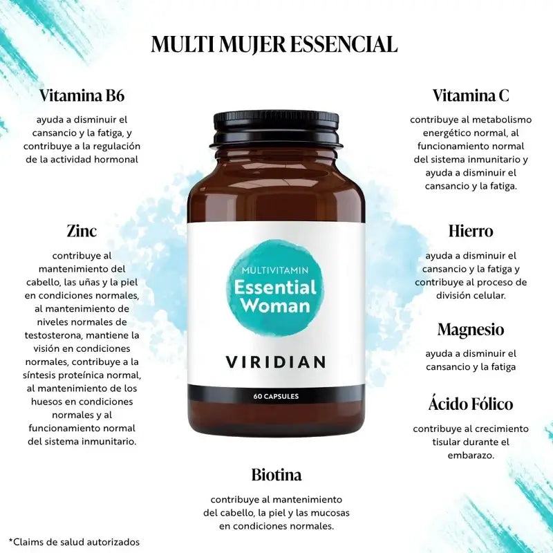 Viridian Multimujer 60Cap.Veg.