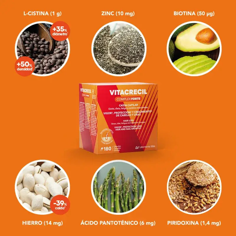 Vitacrecil Complex Forte 180 capsules