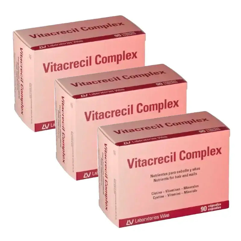Vitacrecil Complex, Pack 3 x 90 capsules