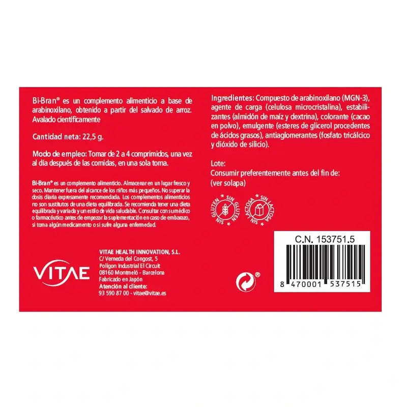 VITAE BiBran 250mg, 50 tablets