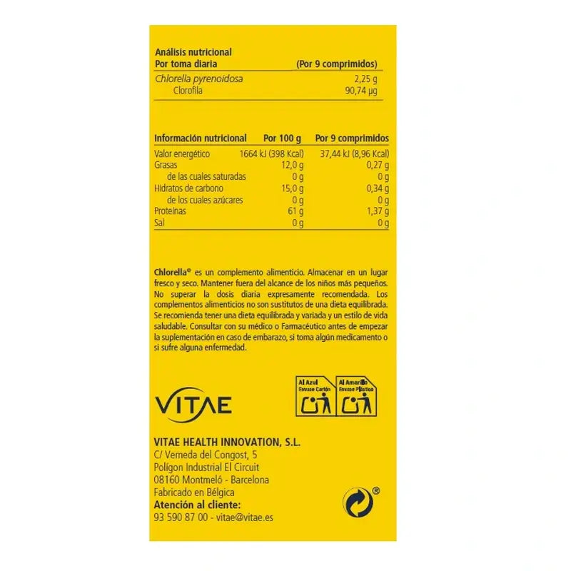 VITAE Chlorella, 300 tablets