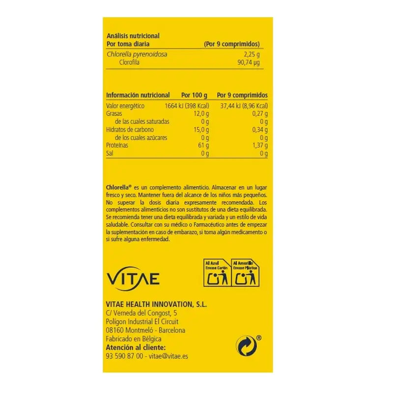VITAE Chlorella, 300 tablets