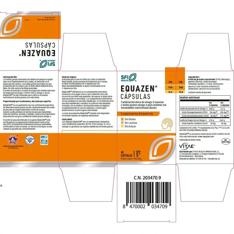 VITAE Equazen, 60 capsules