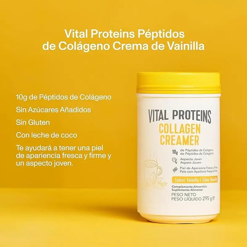 Vital Proteins Cream Powder, Collagen Vanilla Flavour, 295 g