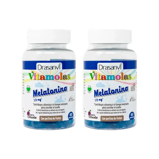 Vitamolas Drasanvi Melatonin , 2X60 Gummies