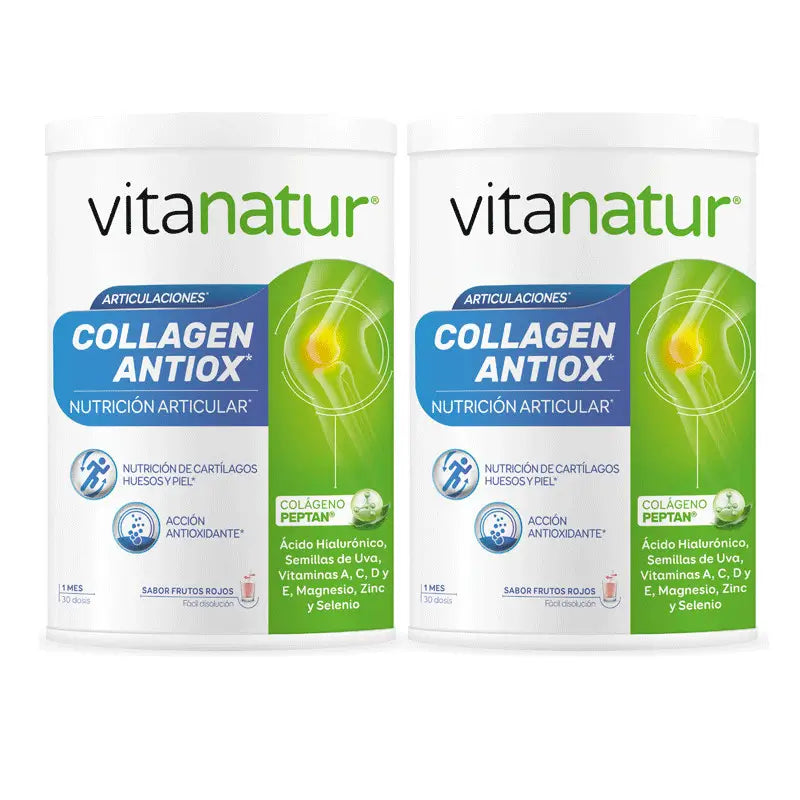 Vitanatur Collagen Antiox Plus, 2X360 g
