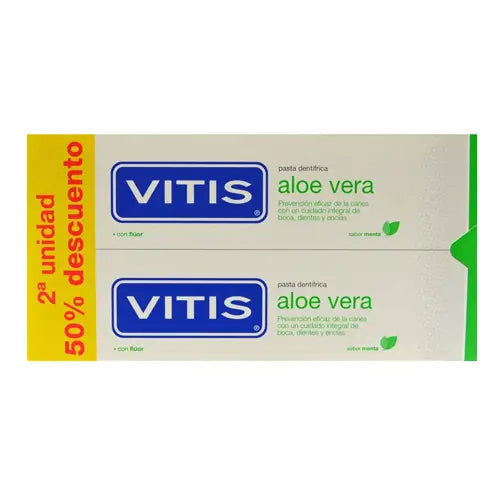 VITIS Aloe Vera Toothpaste 2 units x 150 ml
