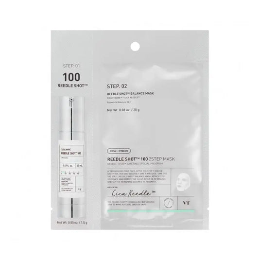 Vt Cosmetics Vt Reedle Shot 100 2-Step Mask , 21,5 gr