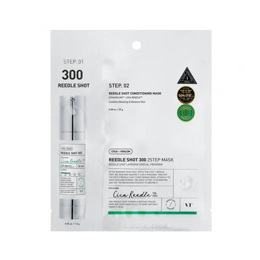 Vt Cosmetics Vt Reedle Shot 300 2-Step Mask , 21,5 gr