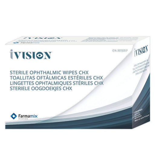 Ivision Ophthalmic Wipes Chx, 20 units