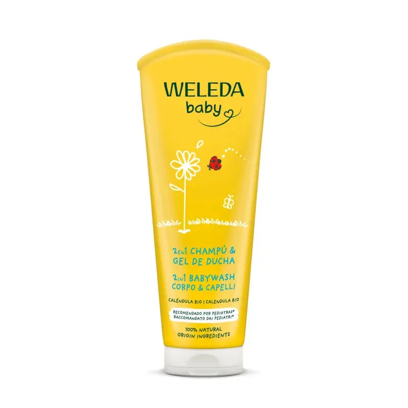 Weleda Baby Shampoo and Shower Gel Calendula 200 ml