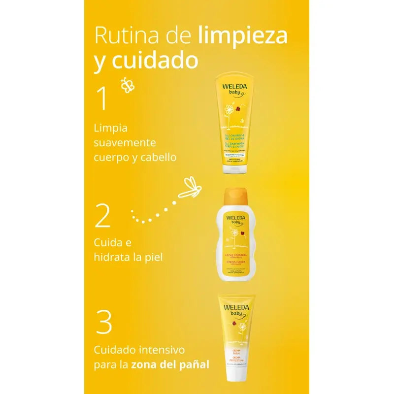 Weleda Baby Shampoo and Shower Gel Calendula 200 ml