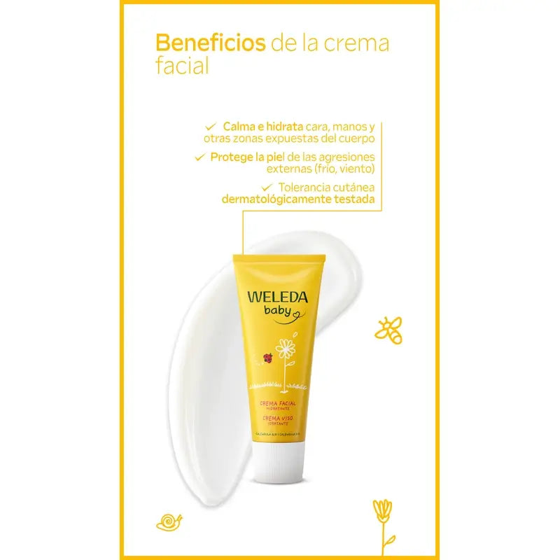 Weleda Baby Calendula Facial Cream 50 ml