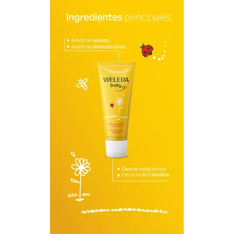 Weleda Baby Calendula Facial Cream 50 ml
