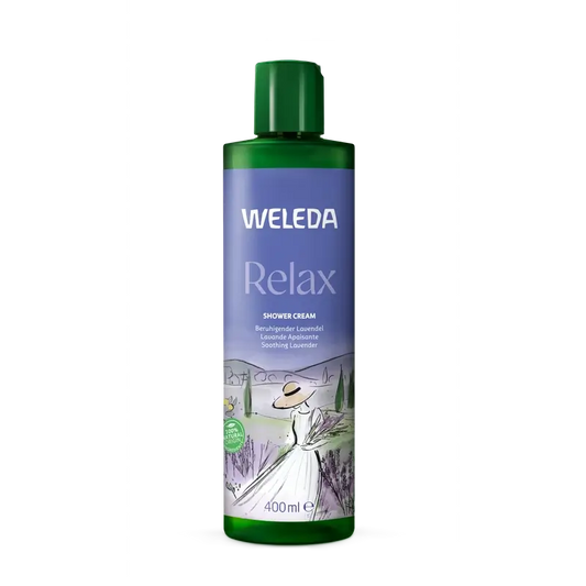 Weleda Lavender Relax Creamy Shower Gel, 400 ml