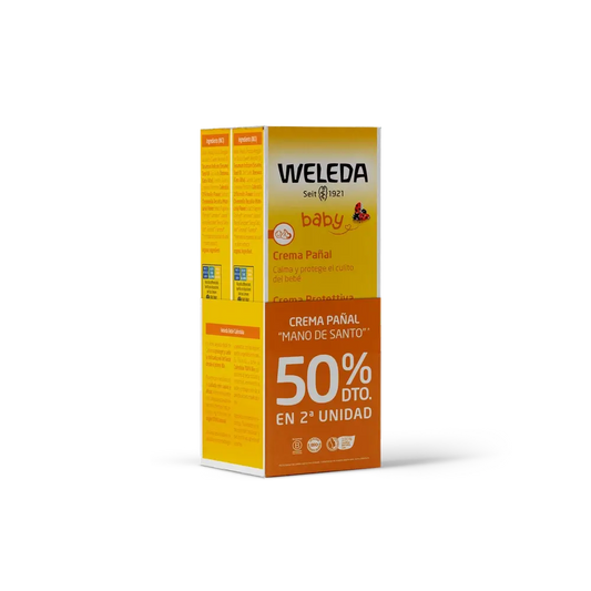 Weleda Calendula Nappy Cream, Duplo 50% Discount 2nd Unit, 2 x 75 ml