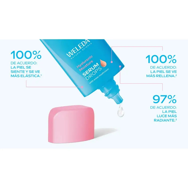 Weleda Moisturising Serum Booster Drops With Hyaluronic Acid, 30 ml