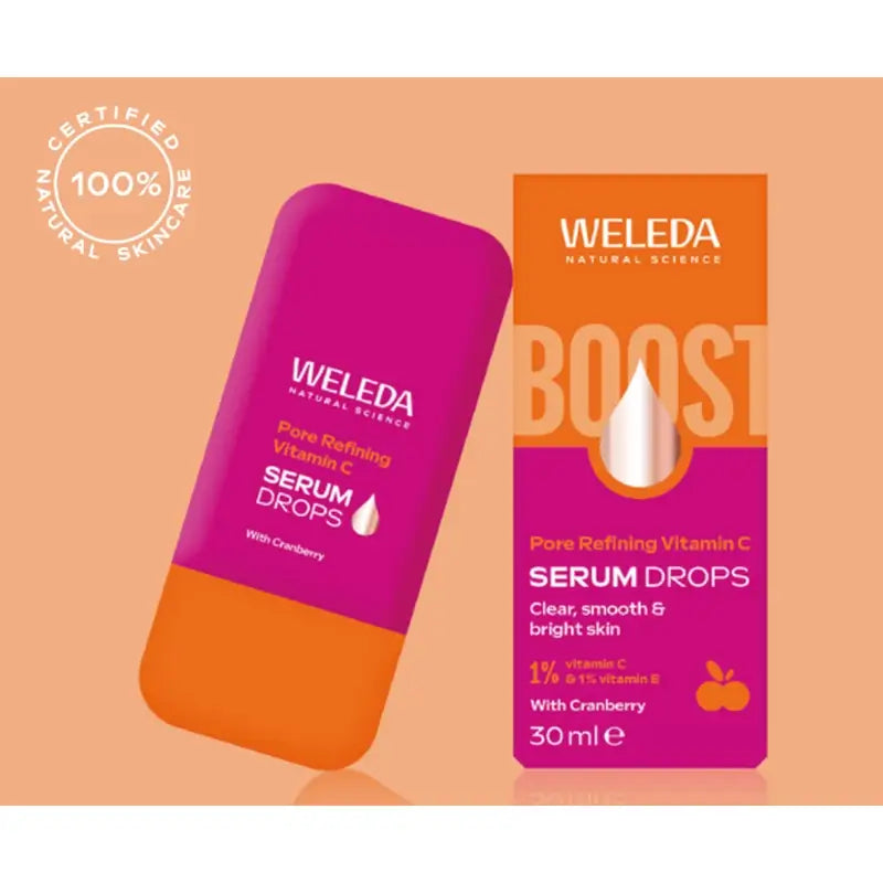 Weleda Perfecting Serum Booster Drops With Vitamins, 30 ml