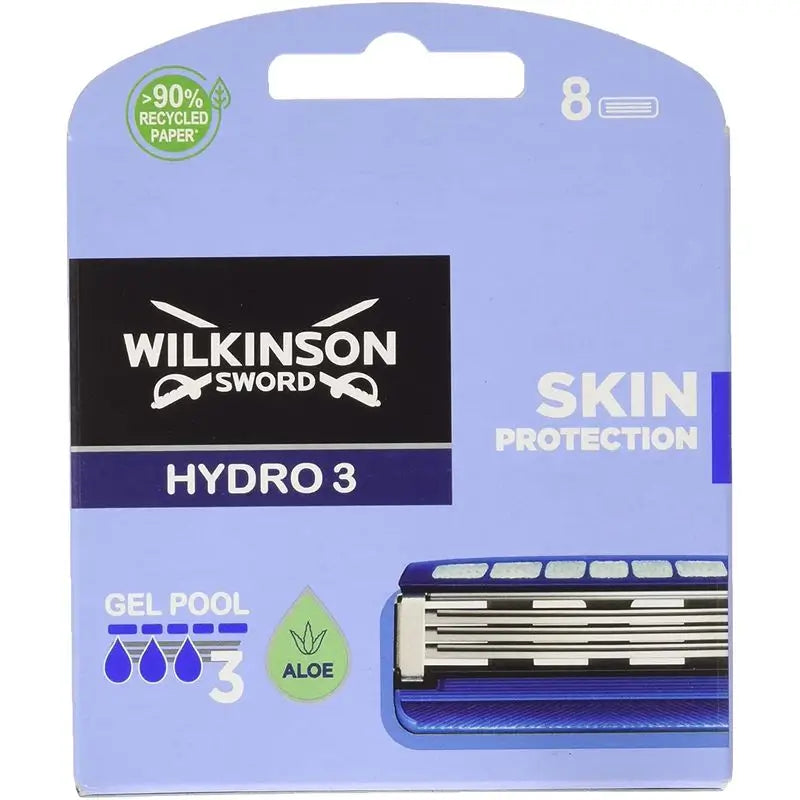 Wilkinson Sword Hydro 3 Charger 8 Units
