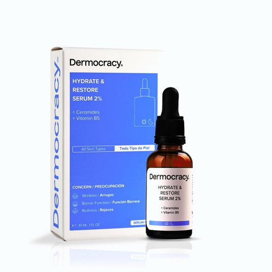 Dermocracy Hydrate & Restore Serum 2% [Ceramides + Vitamin B5] , 30 Ml