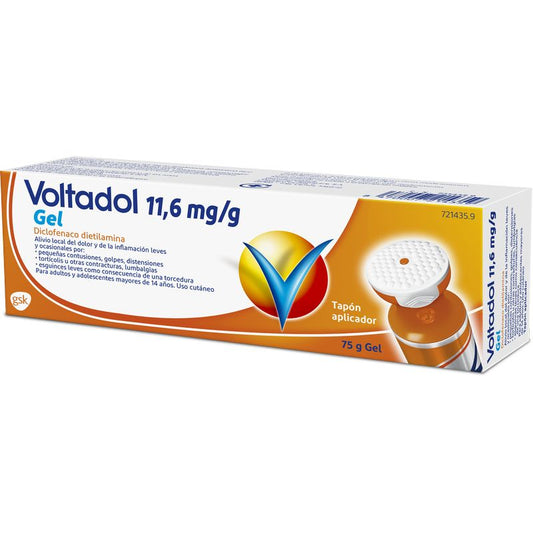 Voltadol Topical Gel with applicator cap 75 g