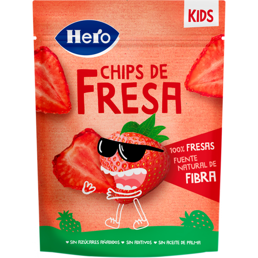 Hero Snack Kids Strawberry Chips , 12 grams