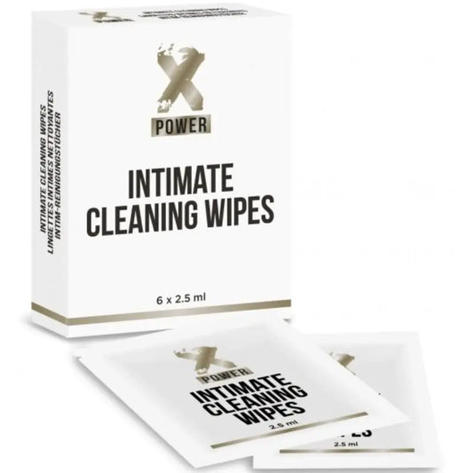 Xpower Intimate Cleaning Wipes Intimate Cleaning Wipes 6 pieces