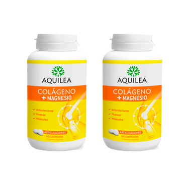 Aquilea Collagen + Magnesium Pack 240 scoops x 2