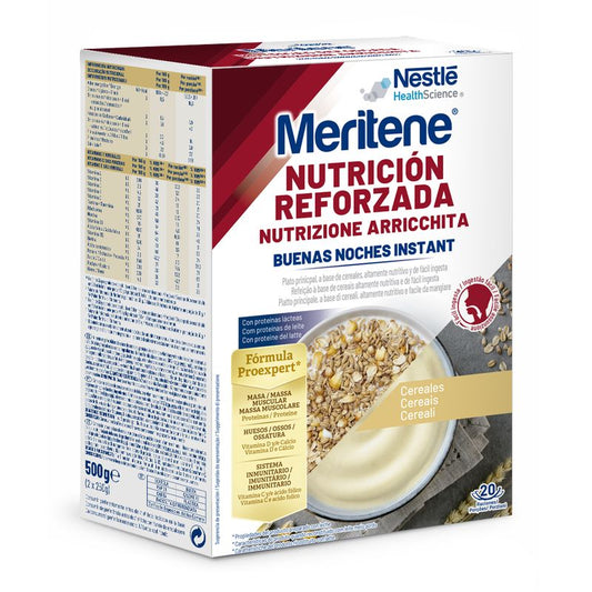 Meritene Good Night Instant Cereal Cream 2 units x 250 grams