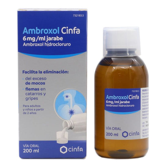 Ambroxol syrup Cinfa 6mg/ml 1 bottle 200ml
