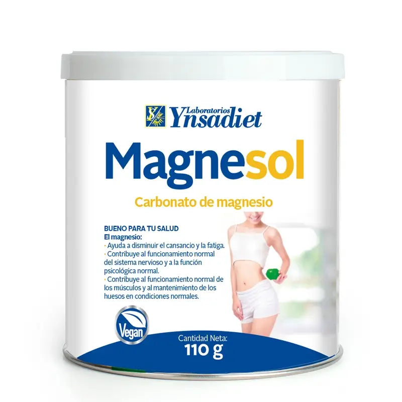 Ynsadiet Magnesol Magnesium Carbonate, 110 grams