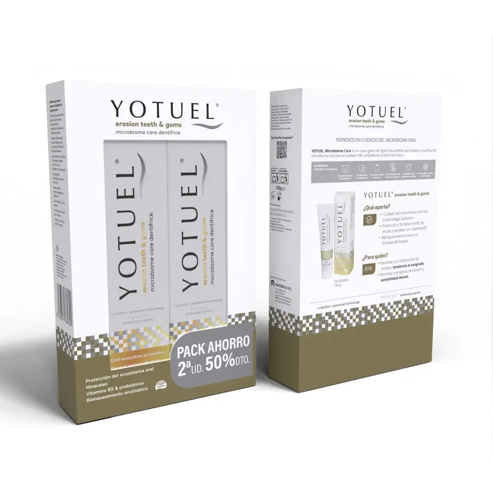 Yotuel Duplo Erosion Teeth & Gums 2nd Ud At 50% , 2 x 100 gr