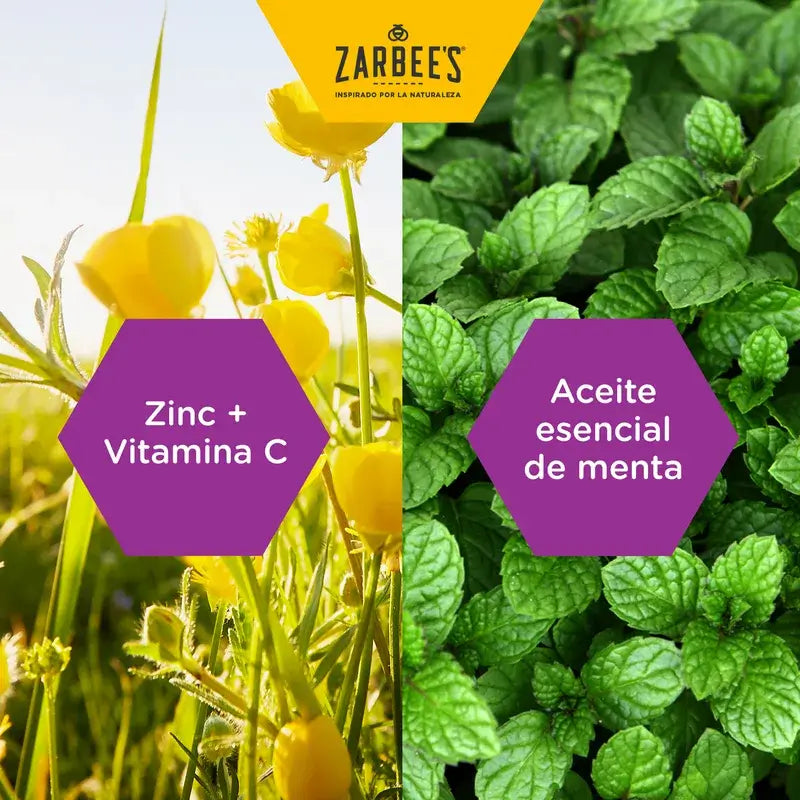 Zarbee'S Throat & Immunity 24 Lozenges With Honey, Mint, Zinc And Vit.D