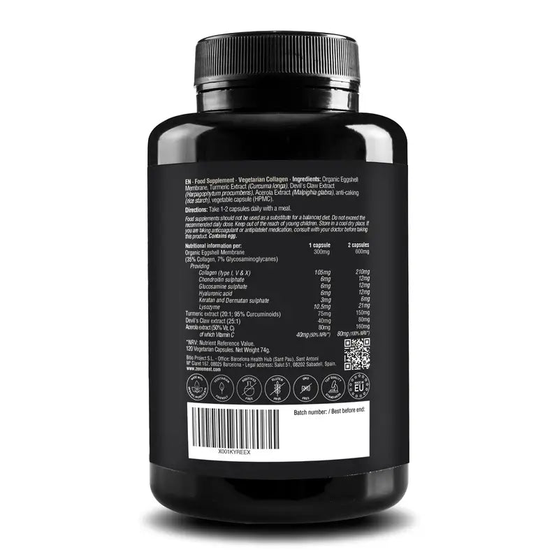 Zenement Vegetarian Collagen, 120 vegetarian capsules