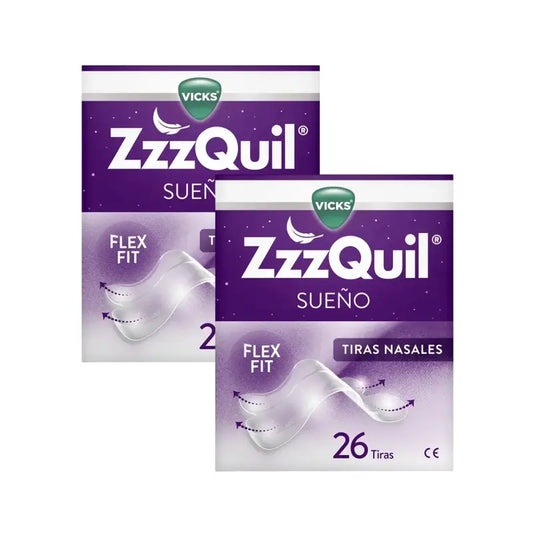 Zzzquil Sleep Nasal Strips, Breathe & Sleep Better, 2X26 Strips